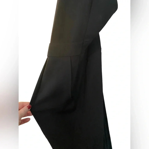 Babaton Aritzia Seamus Black Jumpsuit in Black - Open Back V Neck Size 10 - Picture 5 of 10